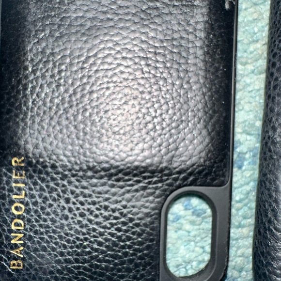 Bandolier Hailey XR iPhone case, expandable pouch and Sarah pyramid stud strap. - Picture 7 of 12